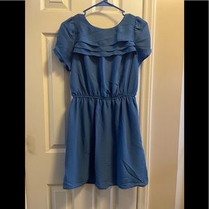 Francesca’s blue summer dress